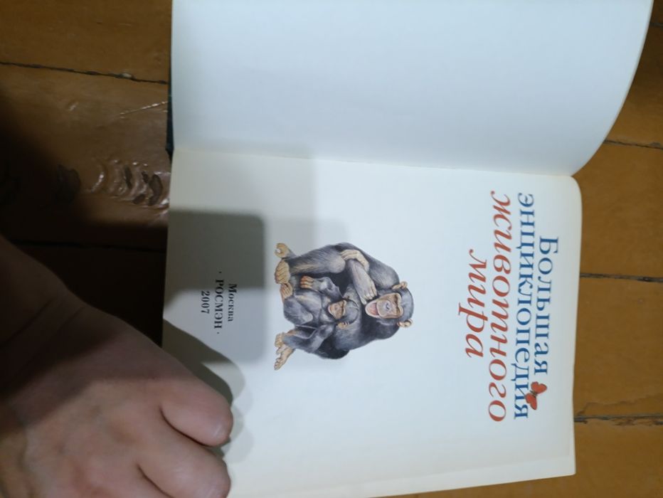 книга энциклопедия большая животного мира