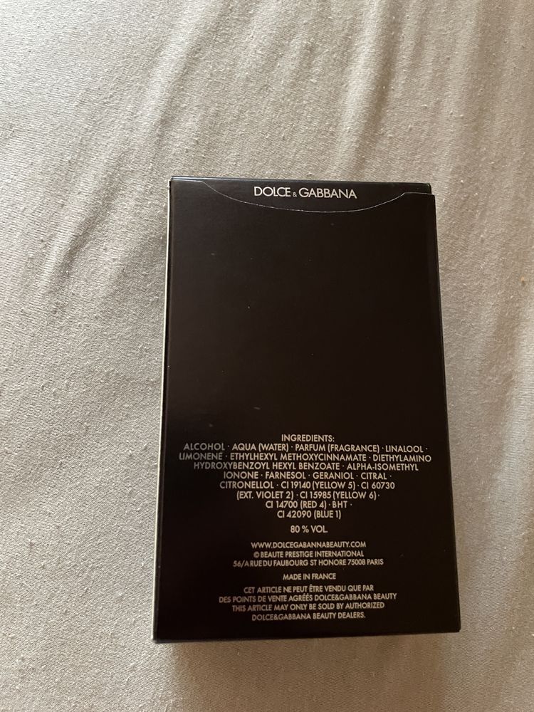 Dolce & Gabbana The One парфюм EDT