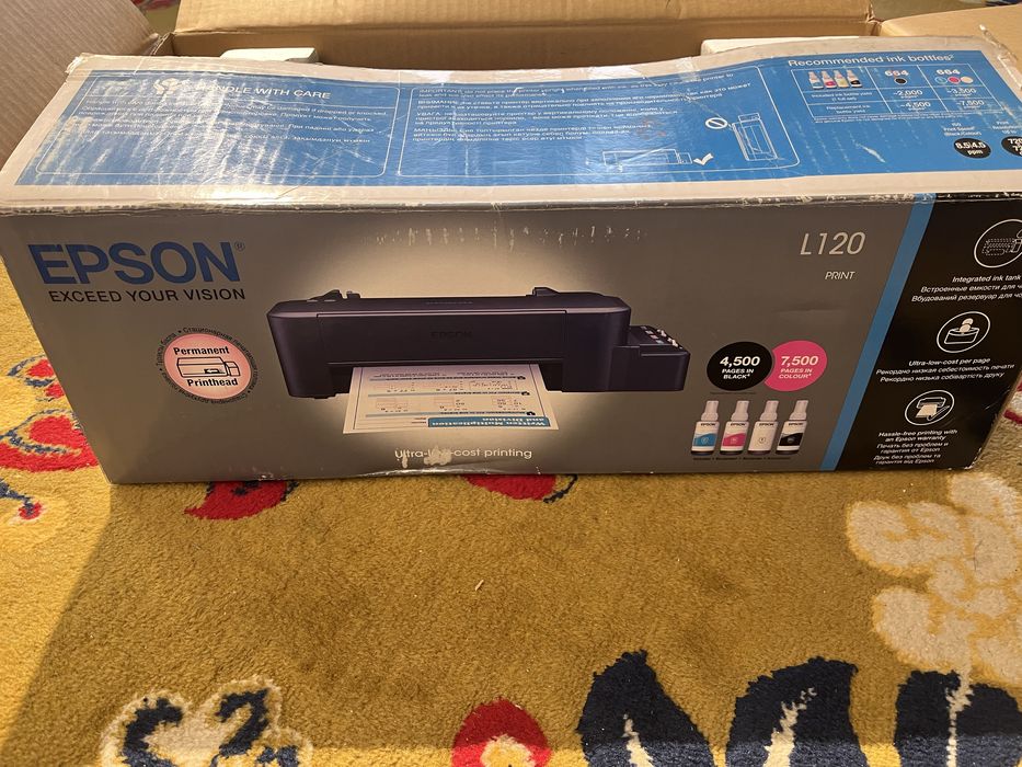 Цветной принтер epson l120