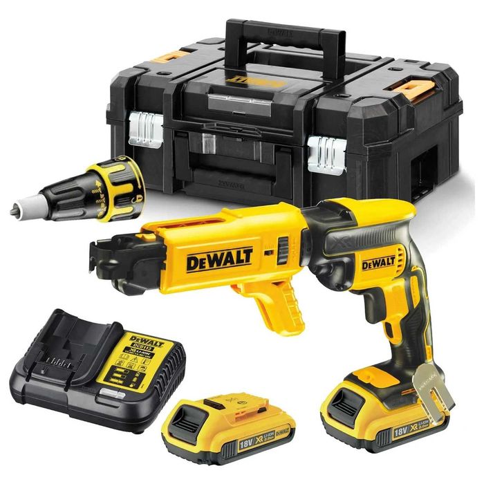 Бесщёточный аккумуляторный шуруповёрт DeWALT DCF620D2K-QW