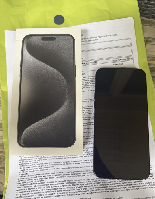 Iphone 15 Pro Max 512GB черен