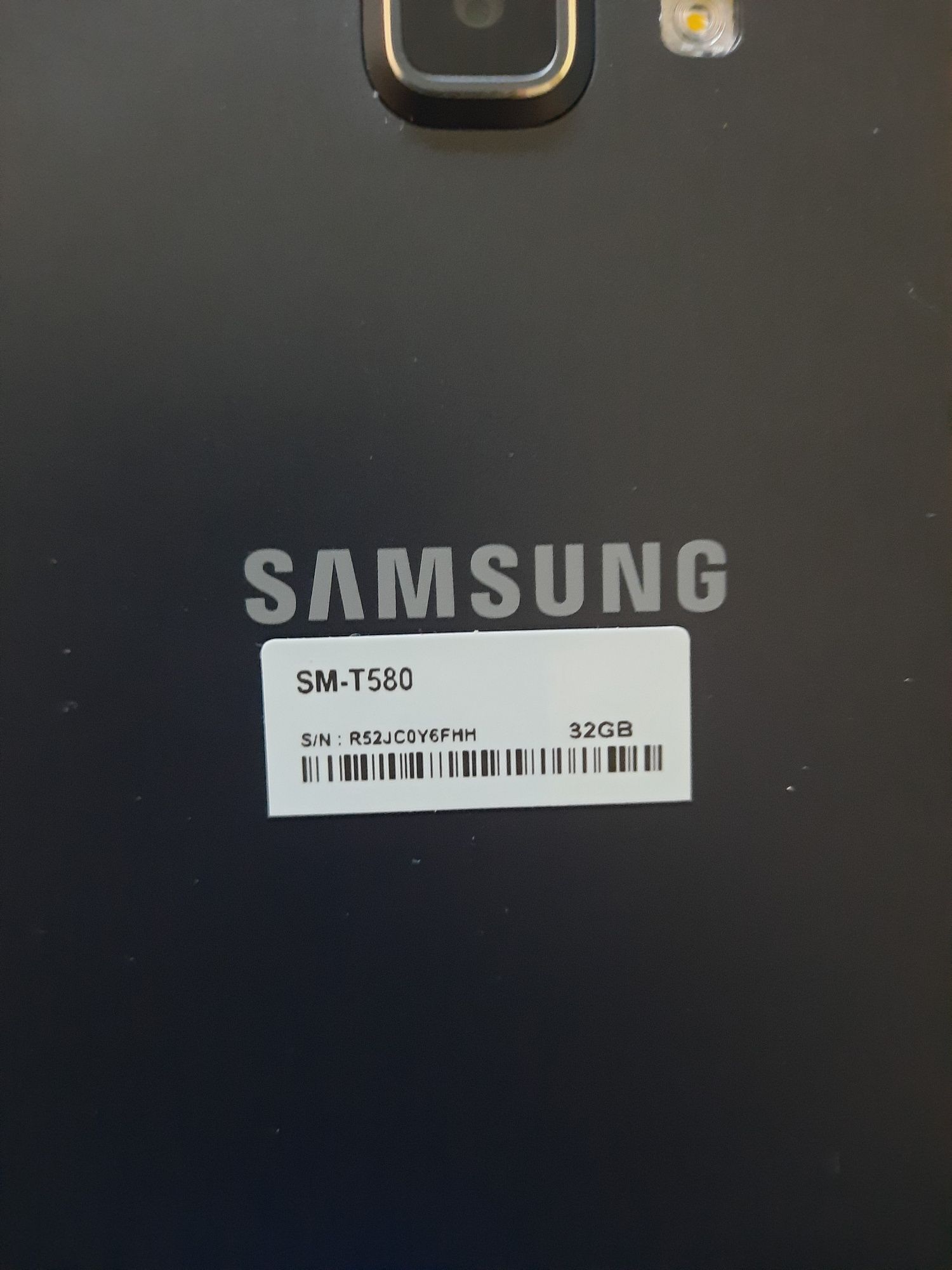 Samsung tab A SM-T580
