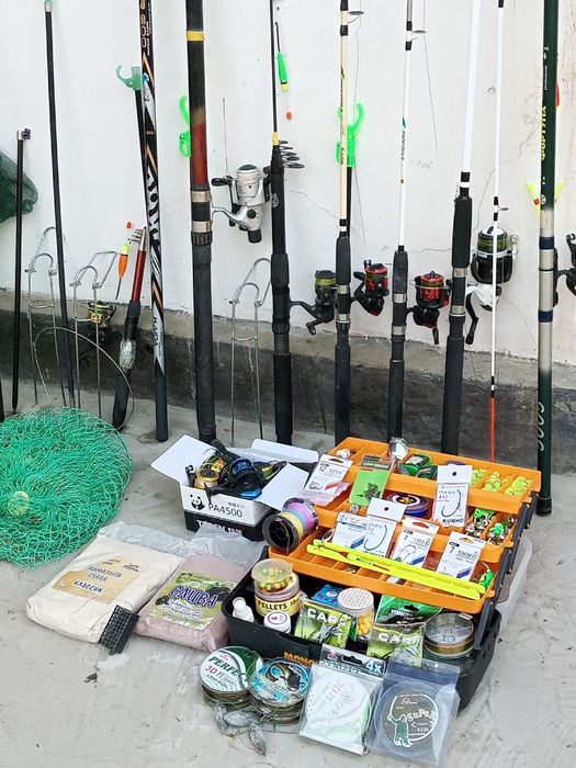 Полный боевой комплект для рыбаков