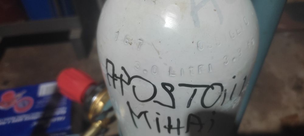 Chit butelie oxigen si GPL  aparat sudura cu regularor gpl si suport