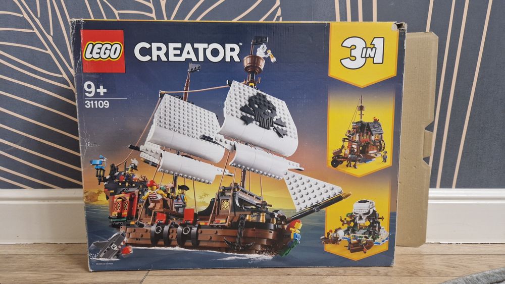 Лего пиратский корабль