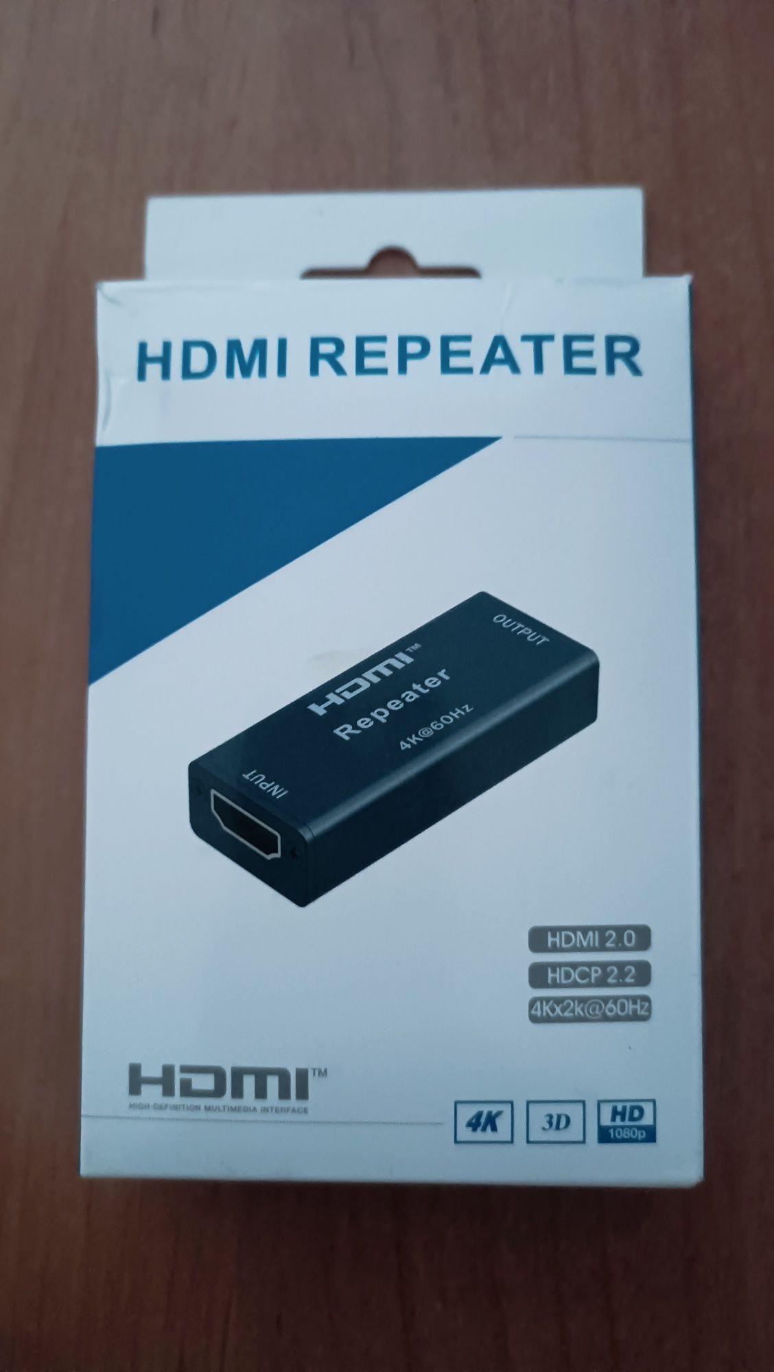 HDMI repeater 4Kx2K 60Hz