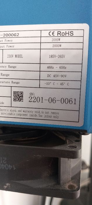 Fotovoltaice + invertor on gride 2 kw