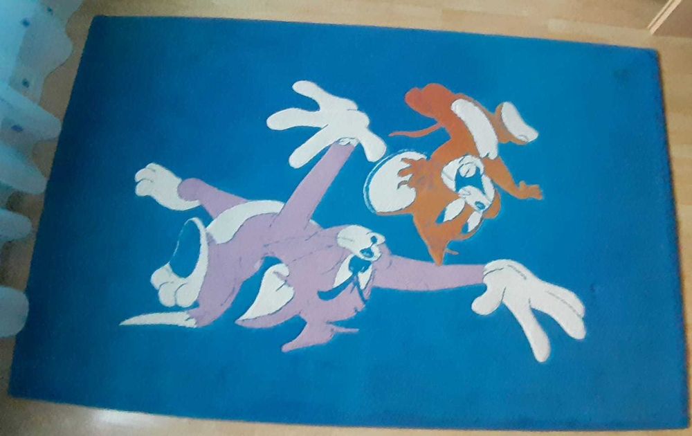 Vând covor lână 100 % - camera copii - made in Turcia.  Preț 250 lei.,