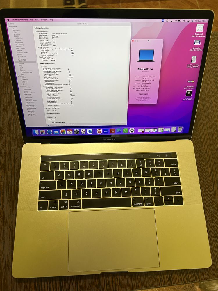 MacBook Pro I7 15 inch