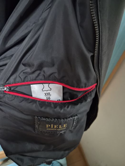 Мъжко яке естествена кожа