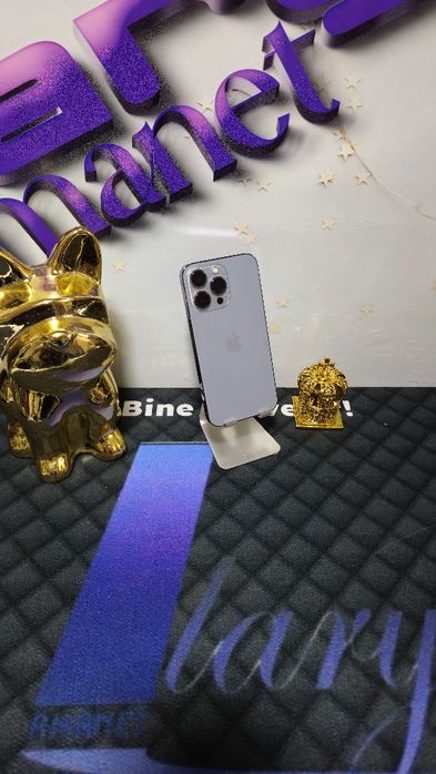 iPhone 13 PRO 256GB Baterie Originală:75%.Preṭ fix!