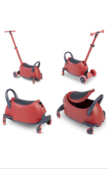 Trotineta 5-in-1 Yvolution Y Glider Luna Red