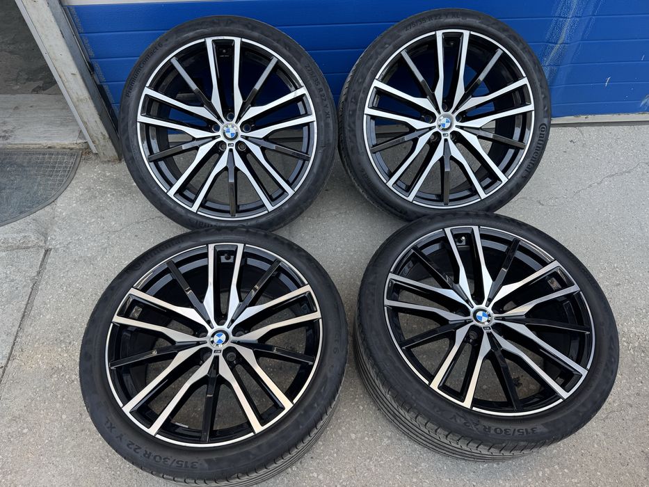 BMW 22 M Оригиналнк джанти с гуми - X5 X6