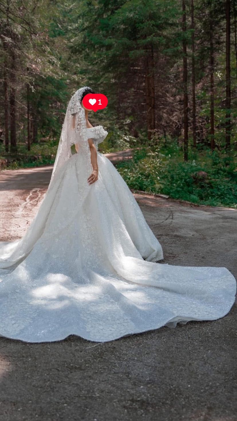 Булчинска рокля, без забележки, уникален модел!!!