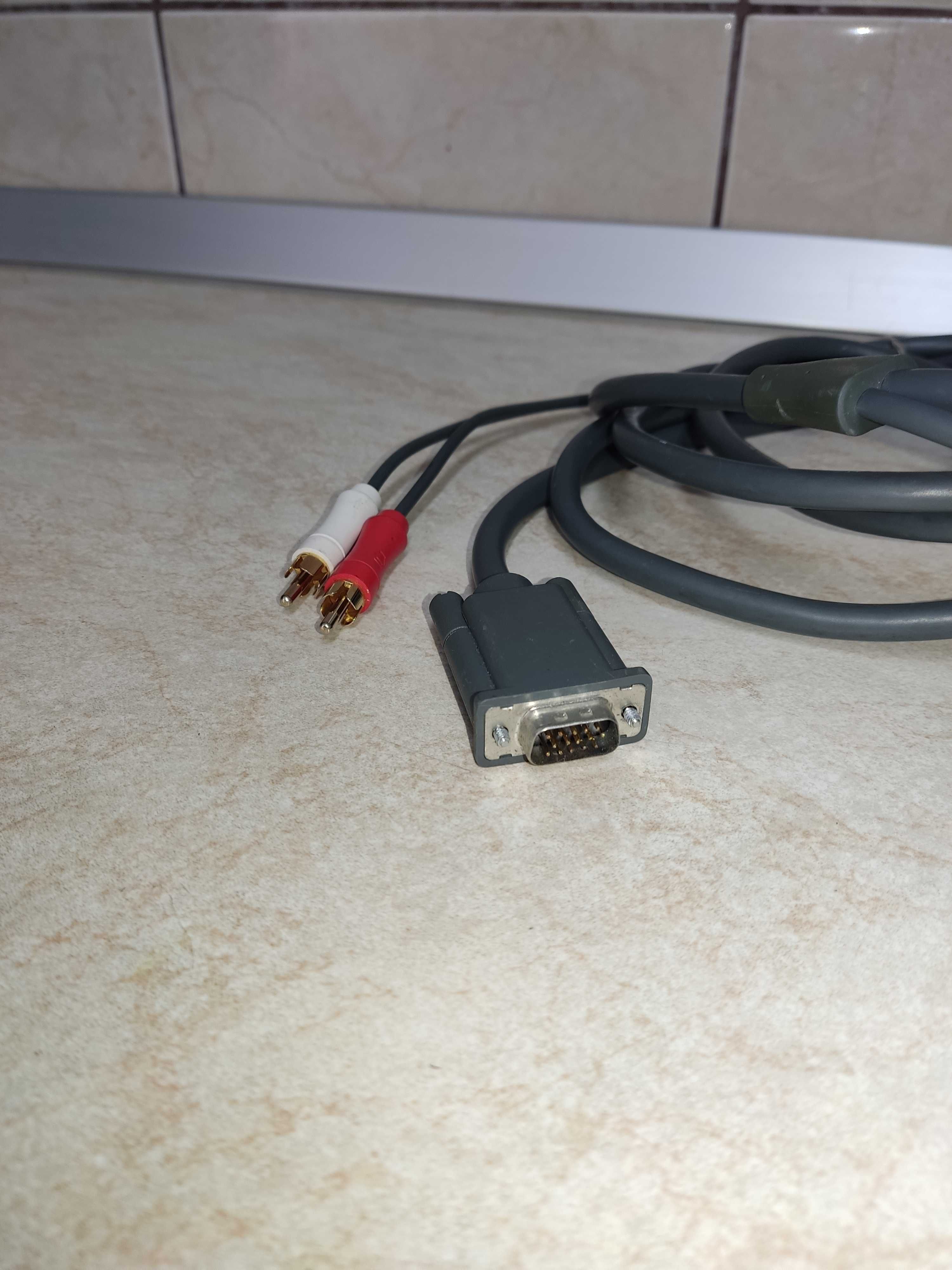Cablu VGA HD Monitor si Audio Microsoft XBOX360