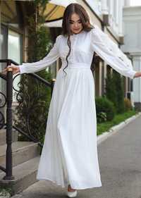 Продам длинное белое платья (новые)