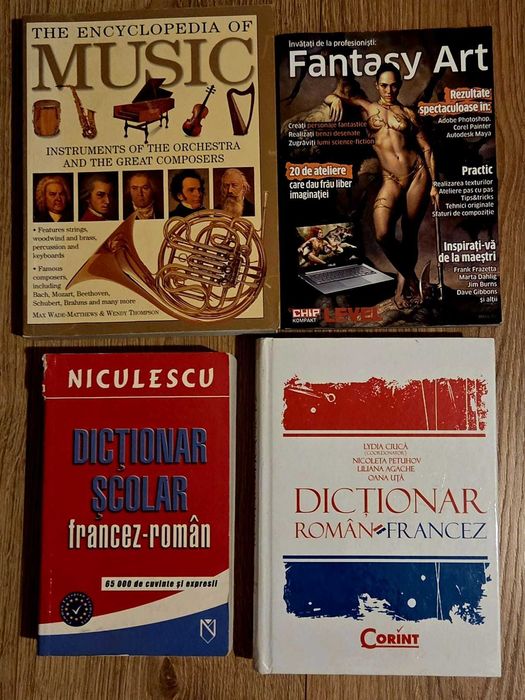 Encyclopedia of Music + cadou dictionar RO/FR FR/RO Fantasy Art