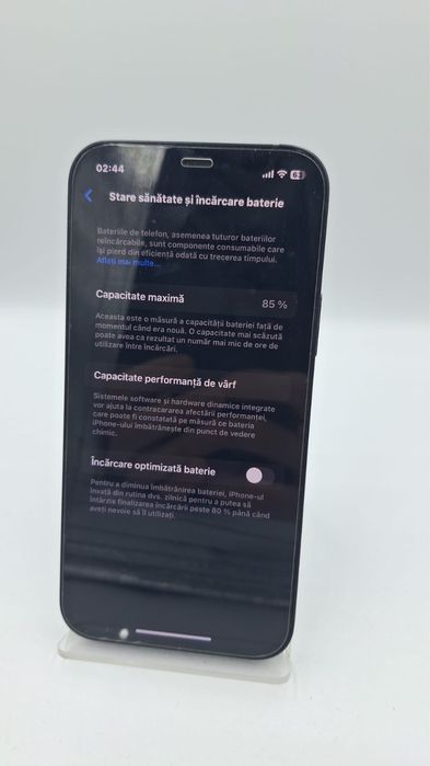 Iphone 12 64 gb 85% Baterie Fisurat Spate
