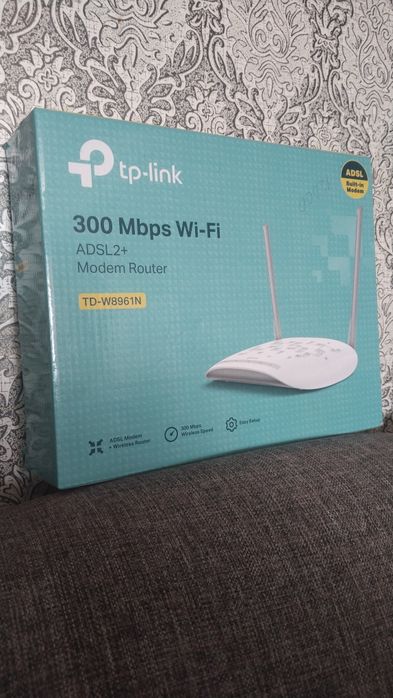 Продам Ptp-link ADSL2+ модем роутер