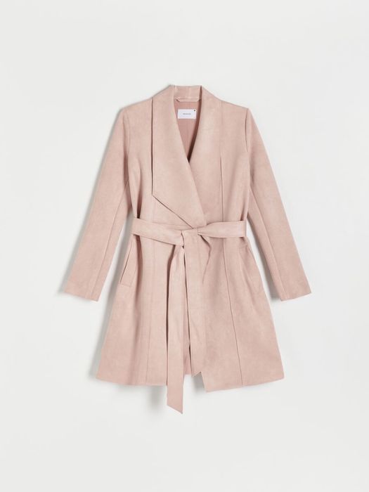 Палто от изкуствен велур L и яке Waikiki 40 размер