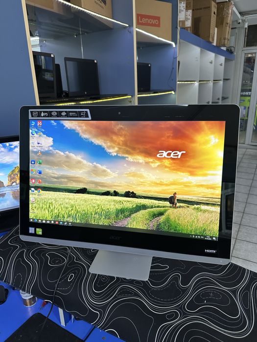 Acer Core i5-6400 ОЗУ-8ГБ ССД-128ГБ ЖД-1000ГБ моноблок 24 дюйм в хорош