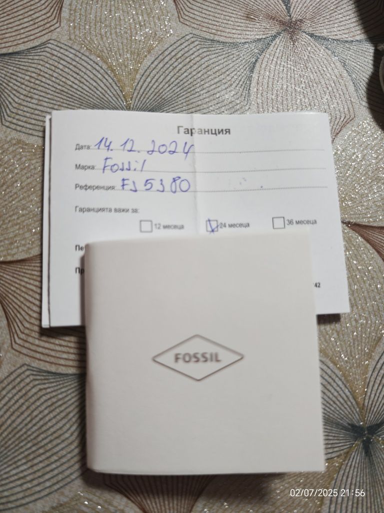 Fossil Neutra Chrono гаранция 18 мес