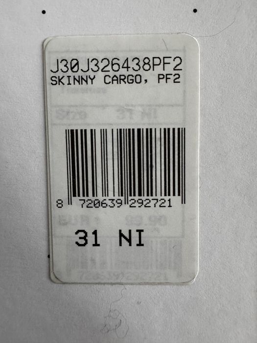Мъжки Skinny Cargo Calvin Klein