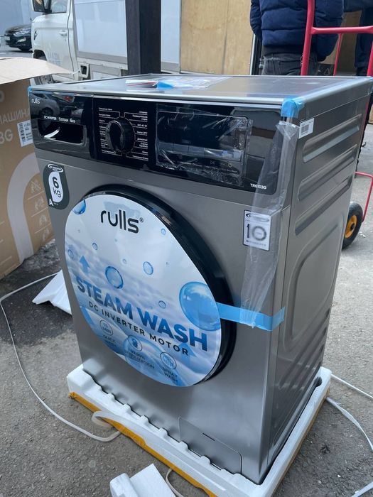 Kir yuvish mashinasi rulls garantiya  ustanovka bor dastavka tekn