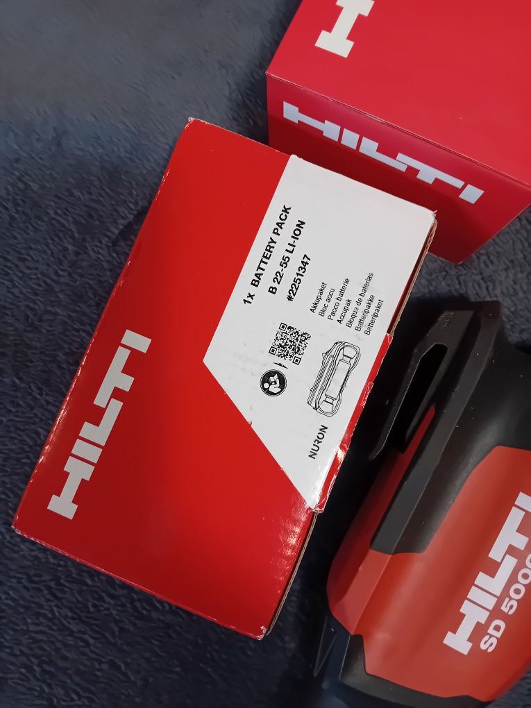 Hilti unelte pe acumulatori