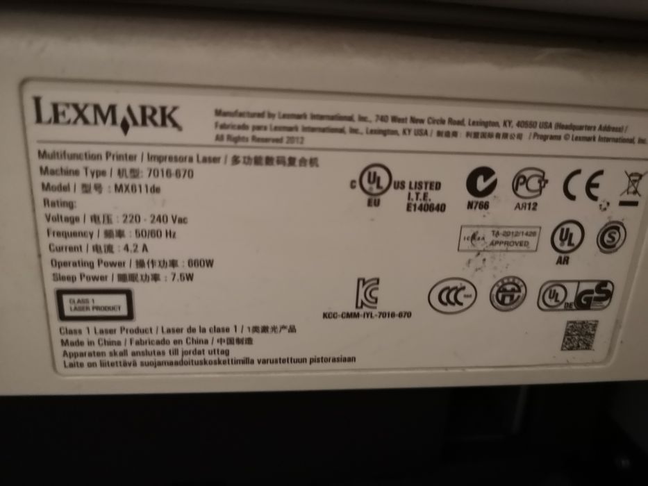 Imprimanta Lexmark