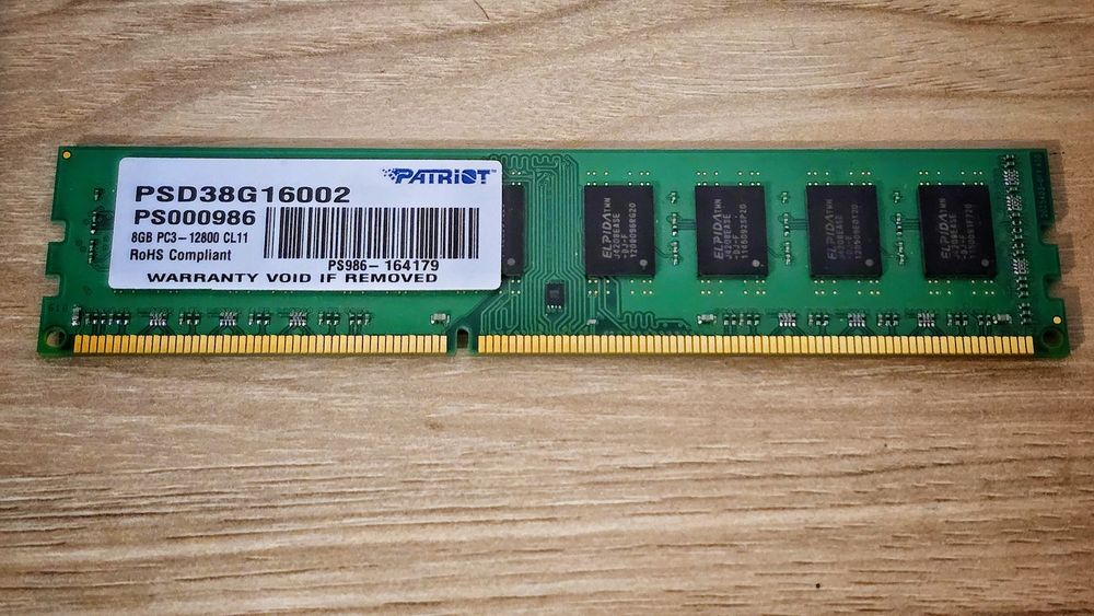 DDR3 pentru PC, Patriot