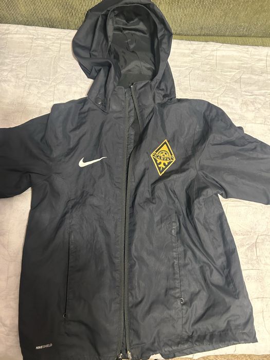 Черный детский дождевик