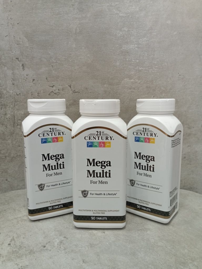 21st Century Mega Multi For Men 90tablets