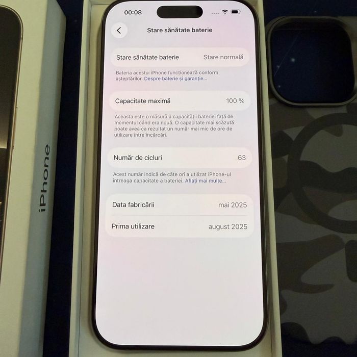 Iphone 16 pro 256 gb Liber de retea