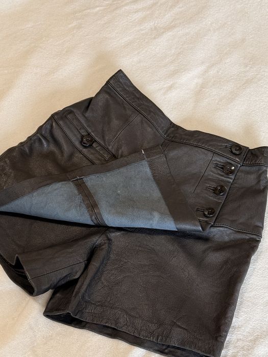 Пола/панталонки от естествена кожа