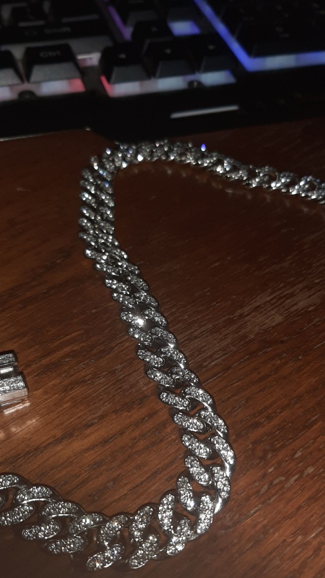 Lanț & Brățară Cuban Link Silver