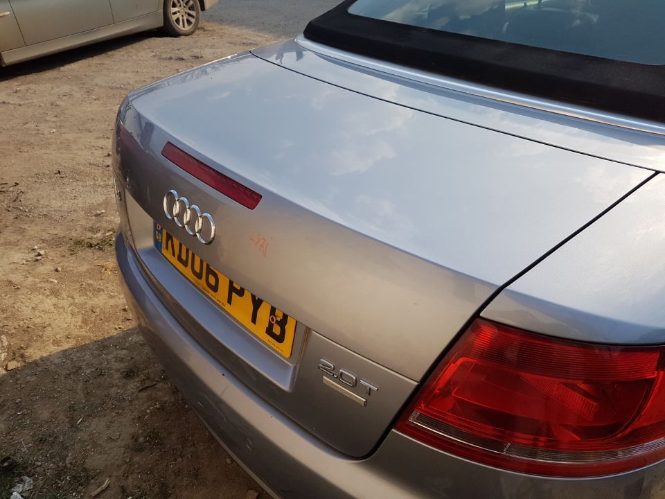 Capota Portbagaj Audi A4 B7 CABRIO 2004 - 2008 Cod Culoare LY7J [L0322] [Depozit]