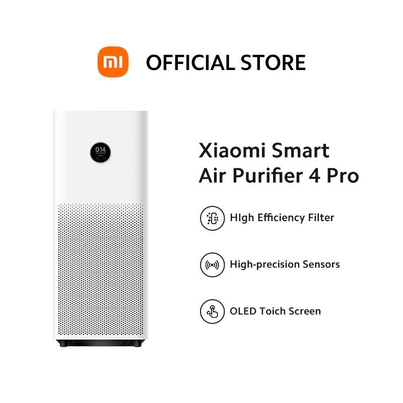 Очиститель Воздуха Xiaomi Smart Air Purifier 4 Pro EU 1 Год Гарантия