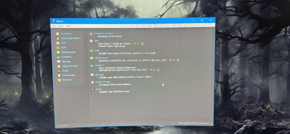 PC Gaming i7 4790K GTX1060-6gb SSD-M.2-512gb 16gb-DDR3 Cube-Acvariu