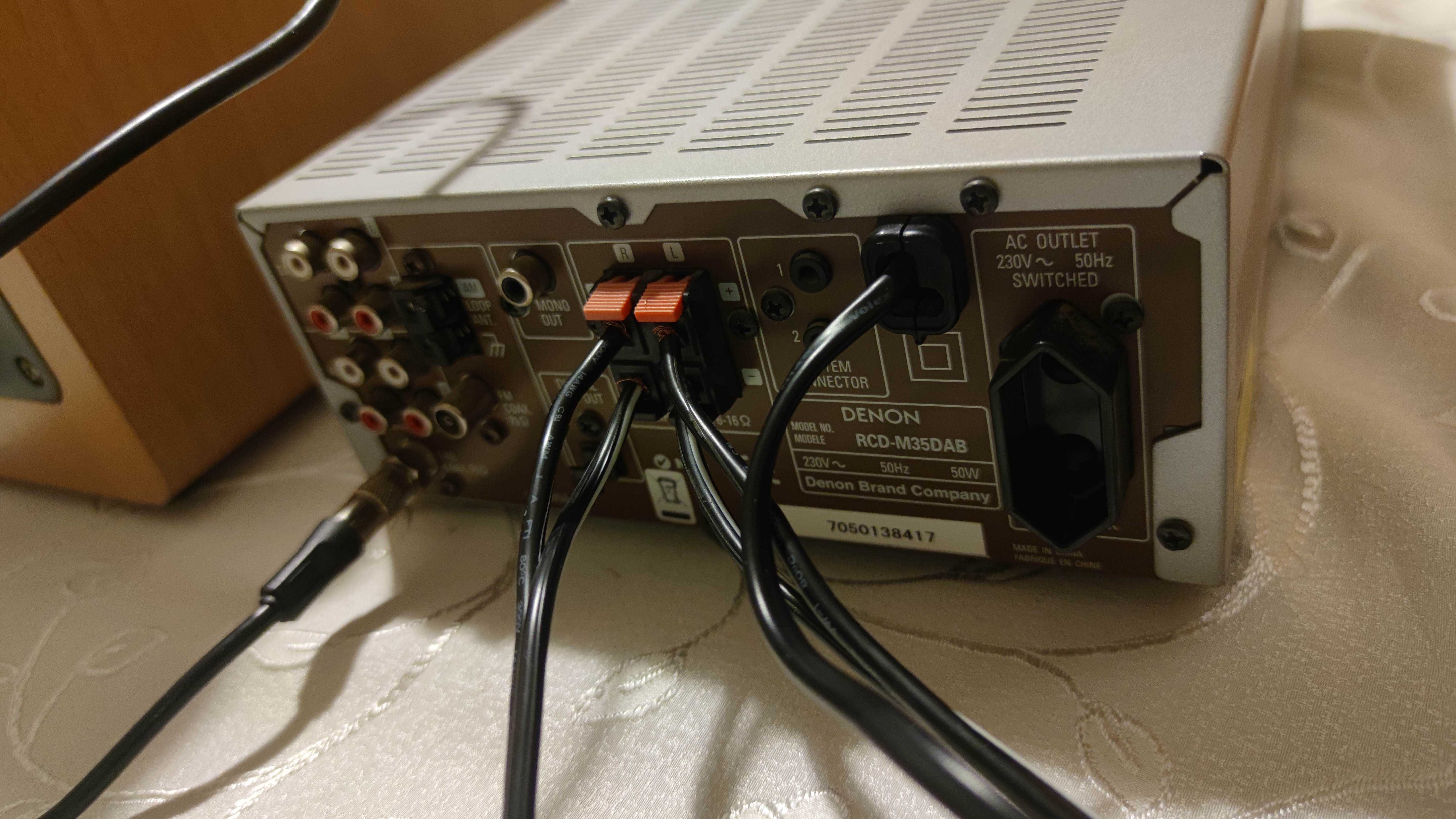 Стерео уредба Denon RCD-M35DAB Receiver CD Player Tuner RDS Radio