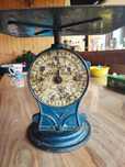 Cântar de bucătărie vechi vintage - Salter's Improved Family Scale No.