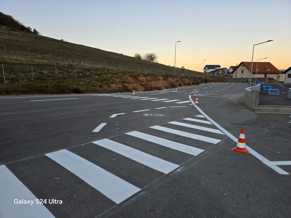 Marcaje rutiere monocomponente si bicomponente