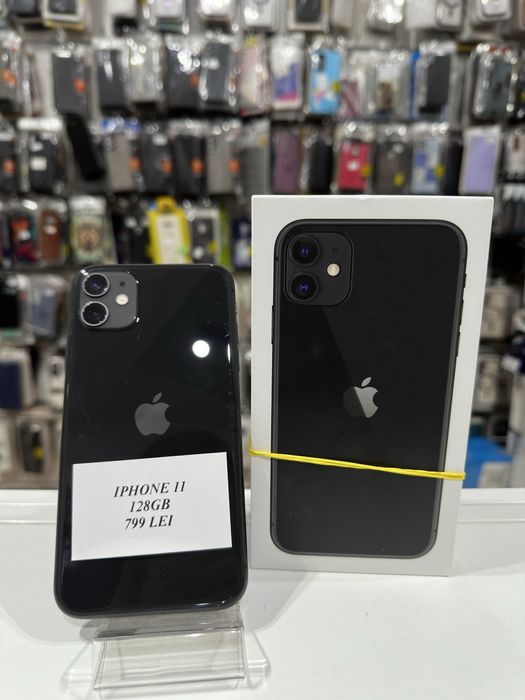 iSellStore Vâlcea: iPhone 11 Black  - 128GB- Neverlocked -