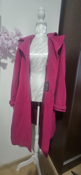 Palton fuchsia casmir