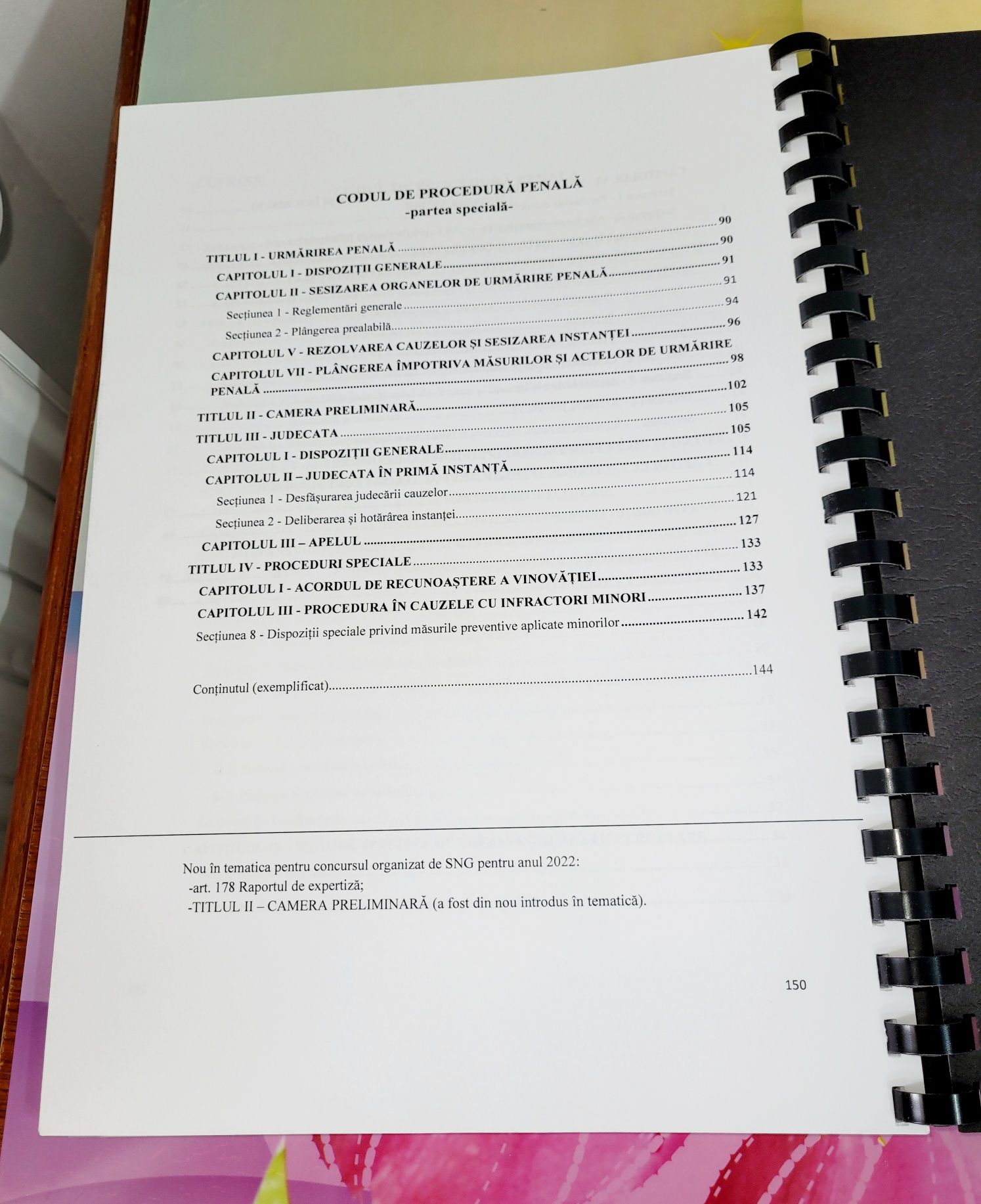 Sinteze și grile pentru admiterea la Școala Națională de Grefieri