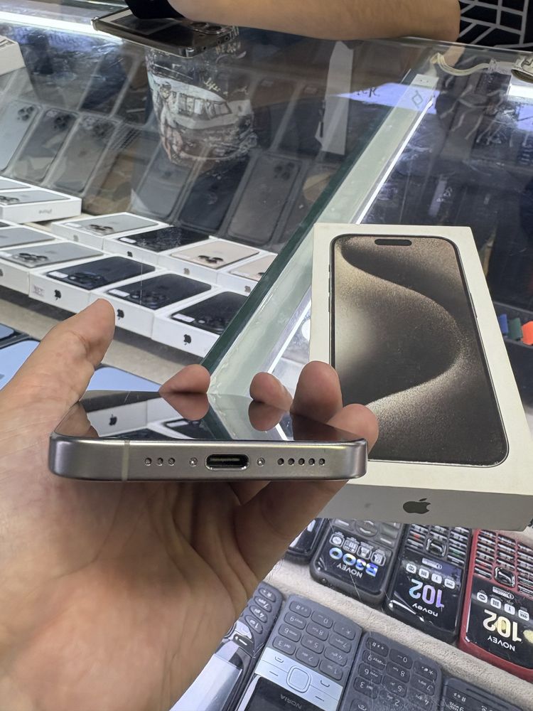 iPhone 15 Pro 128 gb natural 97%