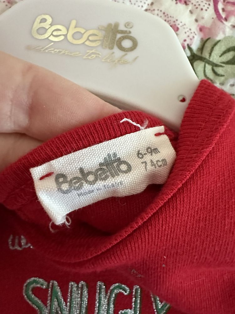 Бебешка коледна рокля Bebetto