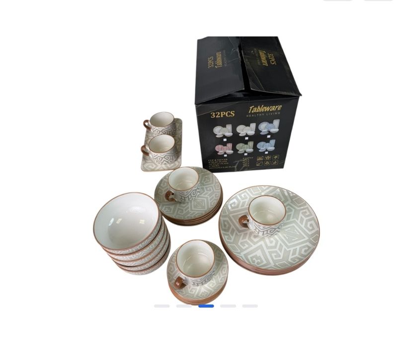 MAVELLE ыдыс кружка, тарелка набор ұлттық нақышта