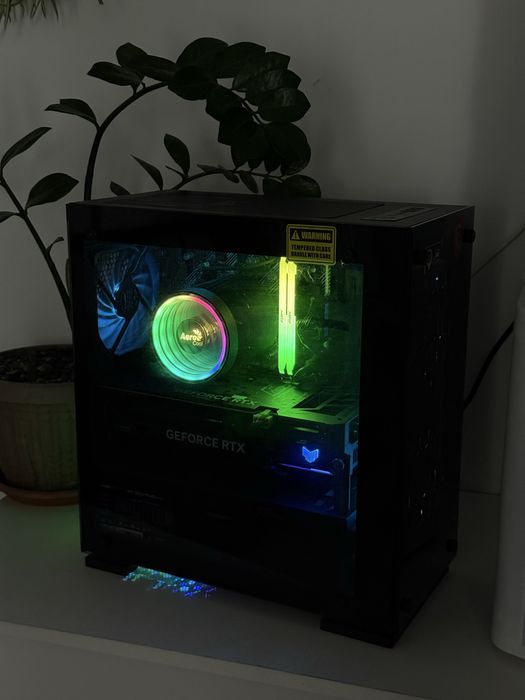 Игровой Компьютер RTX 4060TI. Игровой ПК Ryzen 5-5600H