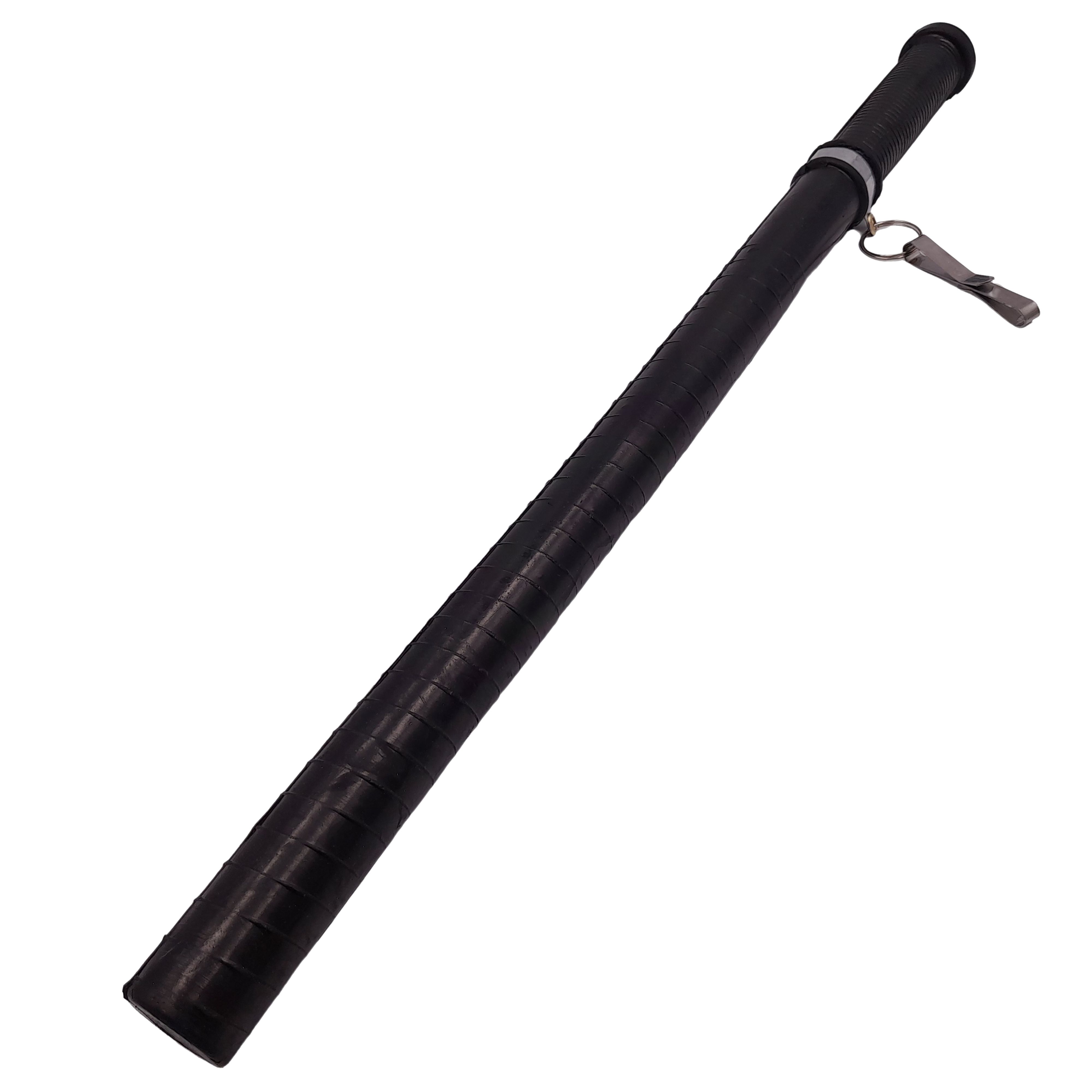 Tonfa autoaparare IdeallStore®, Police Force, cauciuc, 50 cm